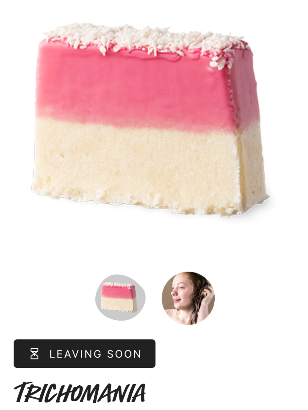 Trichomania Shampoo Bar - Creamy Coconut Nourishment